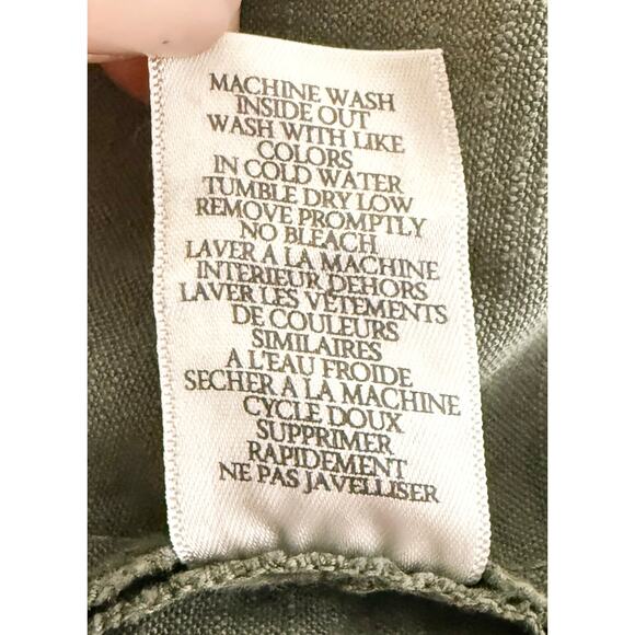 Frank & Eileen Women's Jameson Utility Jogger Cotton High Rise Tapered Pants 8 - Picture 11 of 11